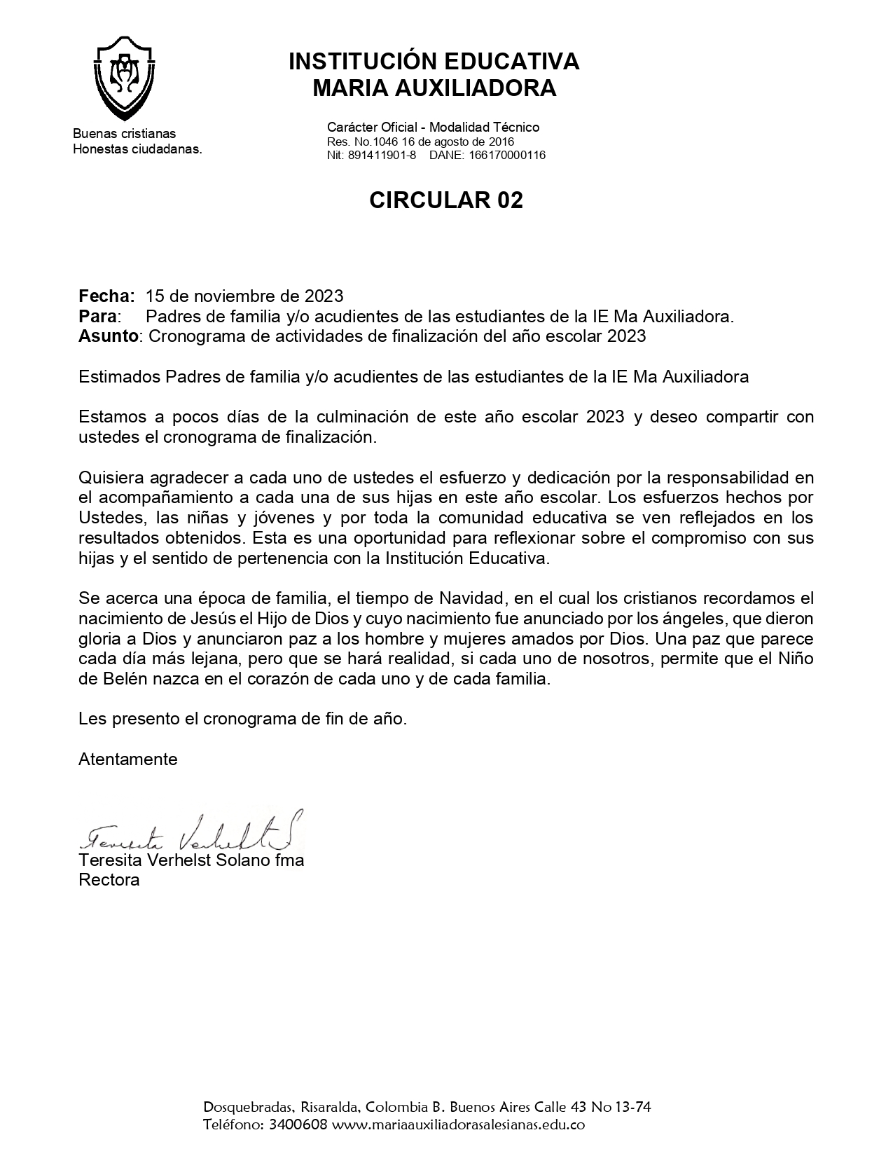 CIRCULAR 02 Y CRONOGRAMA FINALIZACI N A O ESCOLAR 2023 I E Maria circular-02-y-cronograma-finalizaci-n-a-o-escolar-2023-i-e-maria